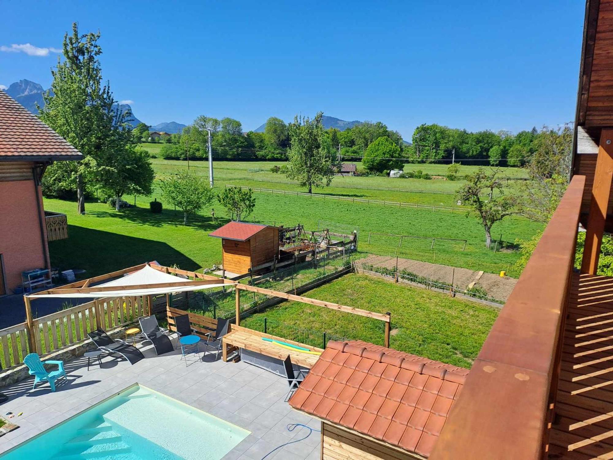 Maison D'Hotes Des Bassins D'Oche Saint-Paul-en-Chablais Eksteriør billede